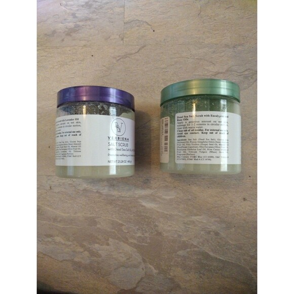 Verbiena Salt Scrubs 23.28 oz X 2 - Picture 2 of 2